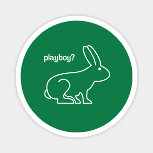 T-Shirt Design Playboy Animal rabbit Magnet